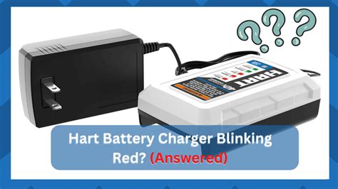 The LED indicator shows battery charge status so you&39;ll always know at a glance how close your battery is to being fully charged. . Hart 40v battery charger flashing red